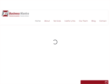 Tablet Screenshot of businessmantra.com.au